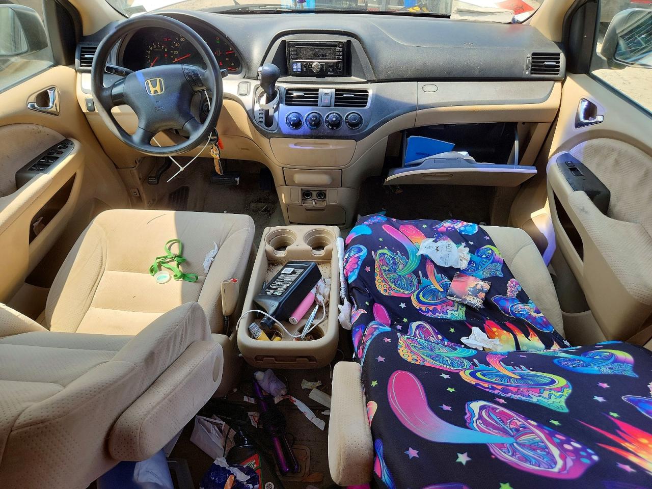 2007 Honda Odyssey Lx Белый vin: 5FNRL38267B043081
