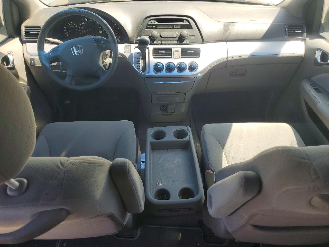 2009 Honda Odyssey Lx Silver vin: 5FNRL38269B028387