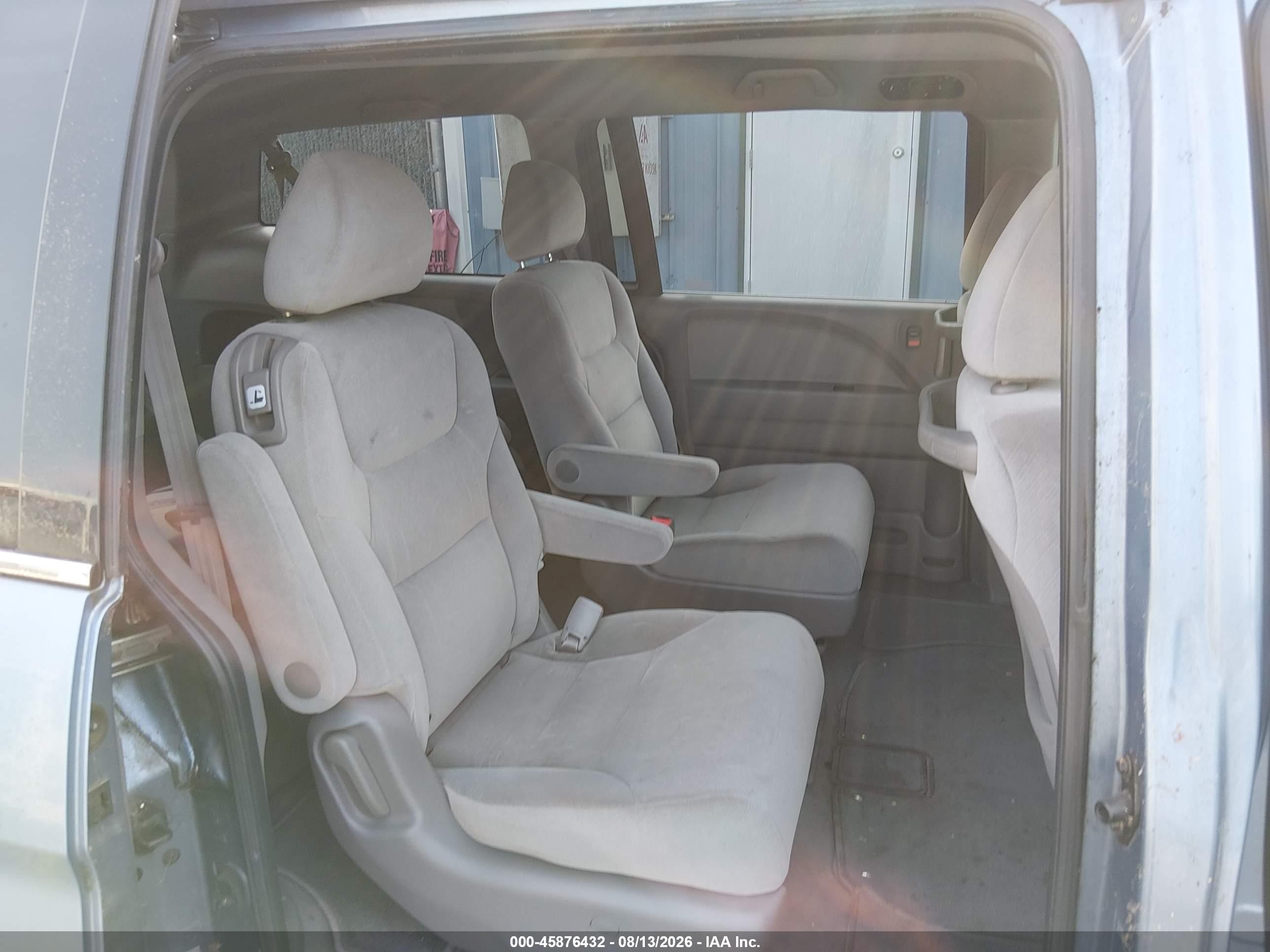 2009 Honda Odyssey Lx Blue vin: 5FNRL38269B052138