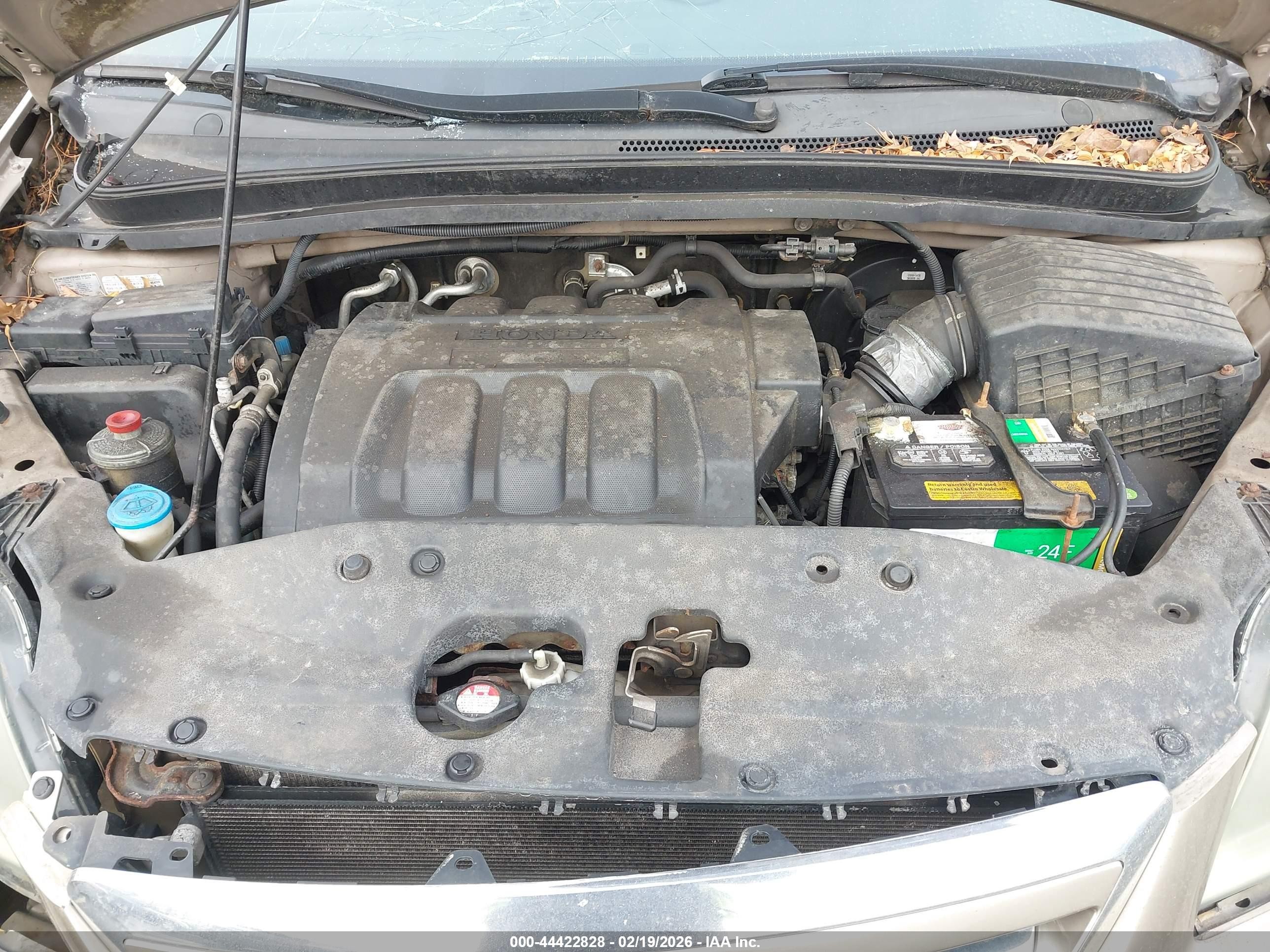 2006 Honda Odyssey Lx Золотой vin: 5FNRL38276B049454
