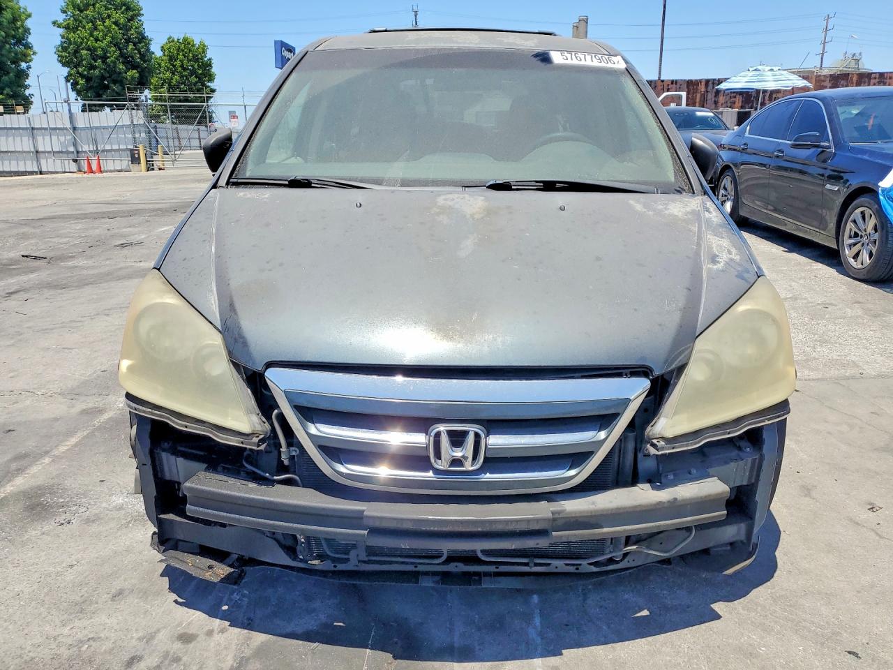 2006 Honda Odyssey Lx Gray vin: 5FNRL38276B072880