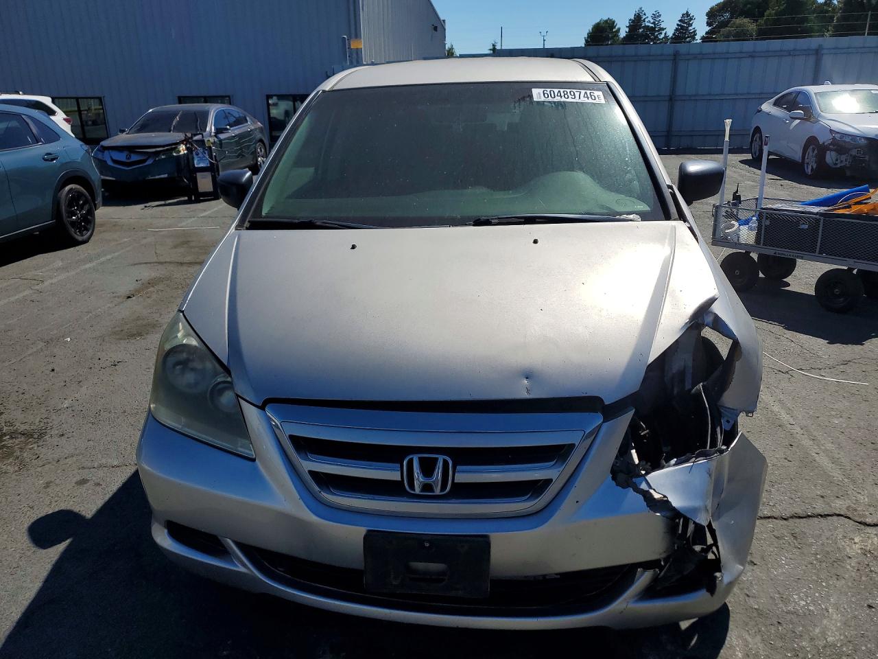 2006 Honda Odyssey Lx Серебряный vin: 5FNRL38276B109555