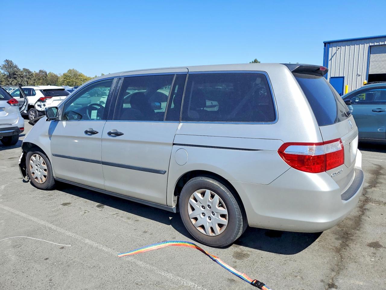 2006 Honda Odyssey Lx Серебряный vin: 5FNRL38276B109555
