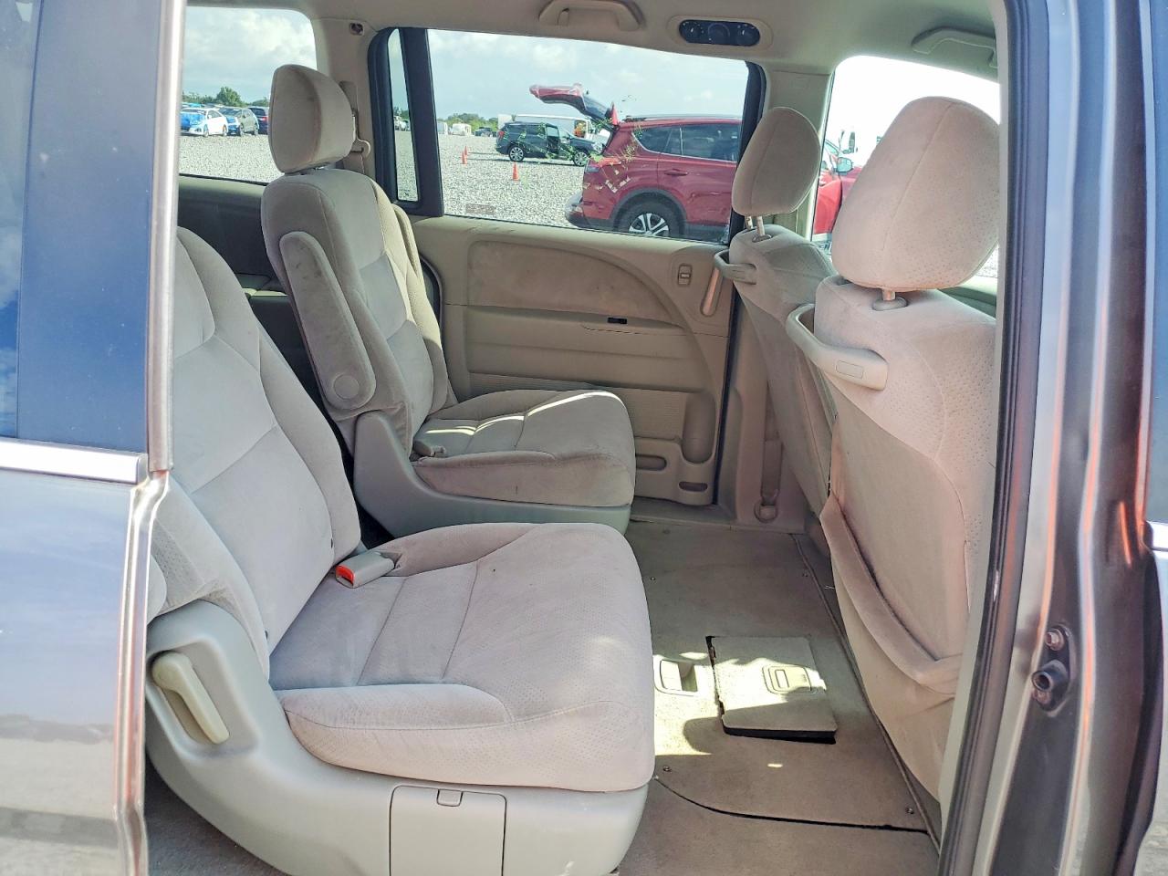 2007 Honda Odyssey Lx Gray vin: 5FNRL38277B061167