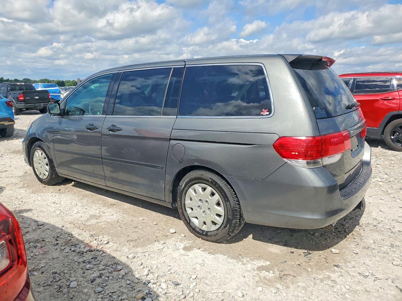 2008 Honda Odyssey Lx Gray vin: 5FNRL38278B026338