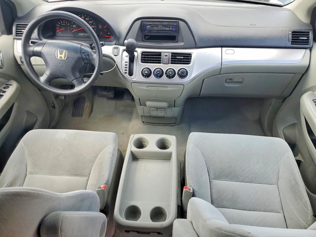 2008 Honda Odyssey Lx Gray vin: 5FNRL38278B026338