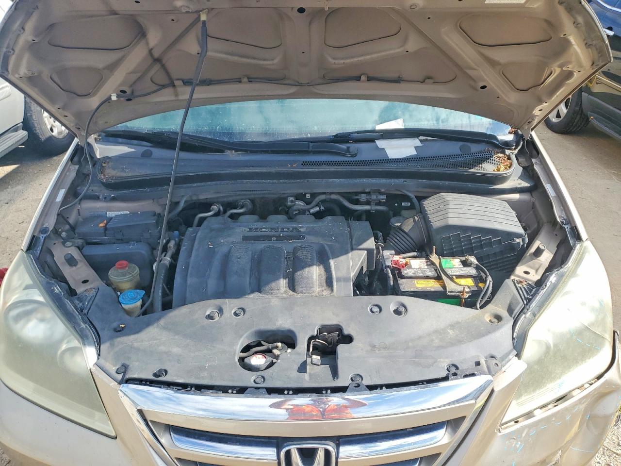 2005 Honda Odyssey Lx Tan vin: 5FNRL38285B099438
