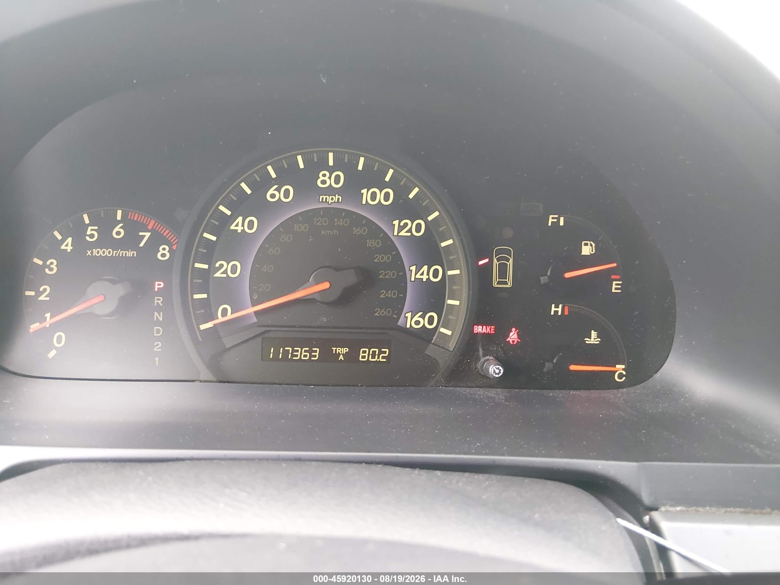 2006 Honda Odyssey Lx Blue vin: 5FNRL38286B048362