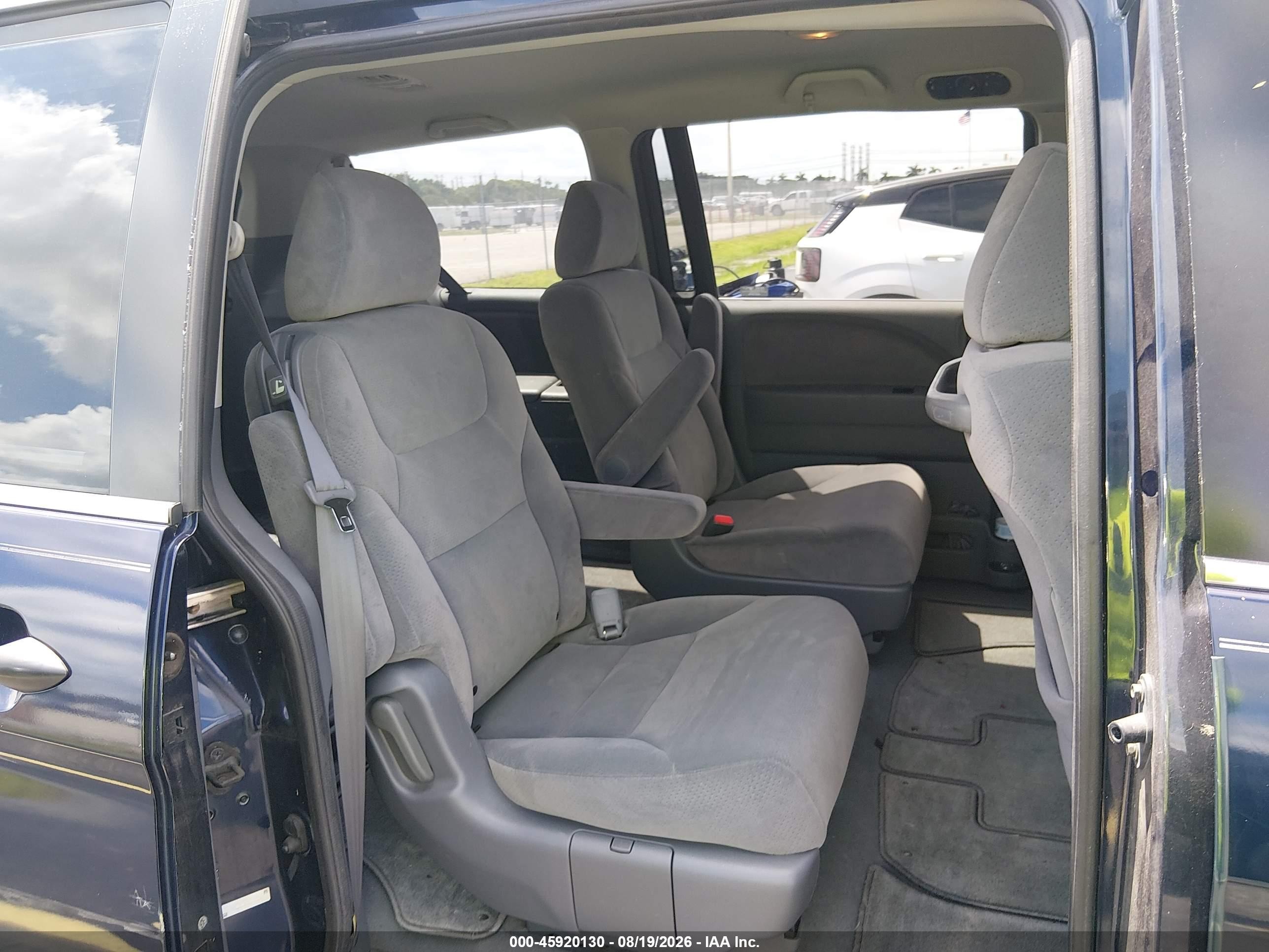2006 Honda Odyssey Lx Blue vin: 5FNRL38286B048362