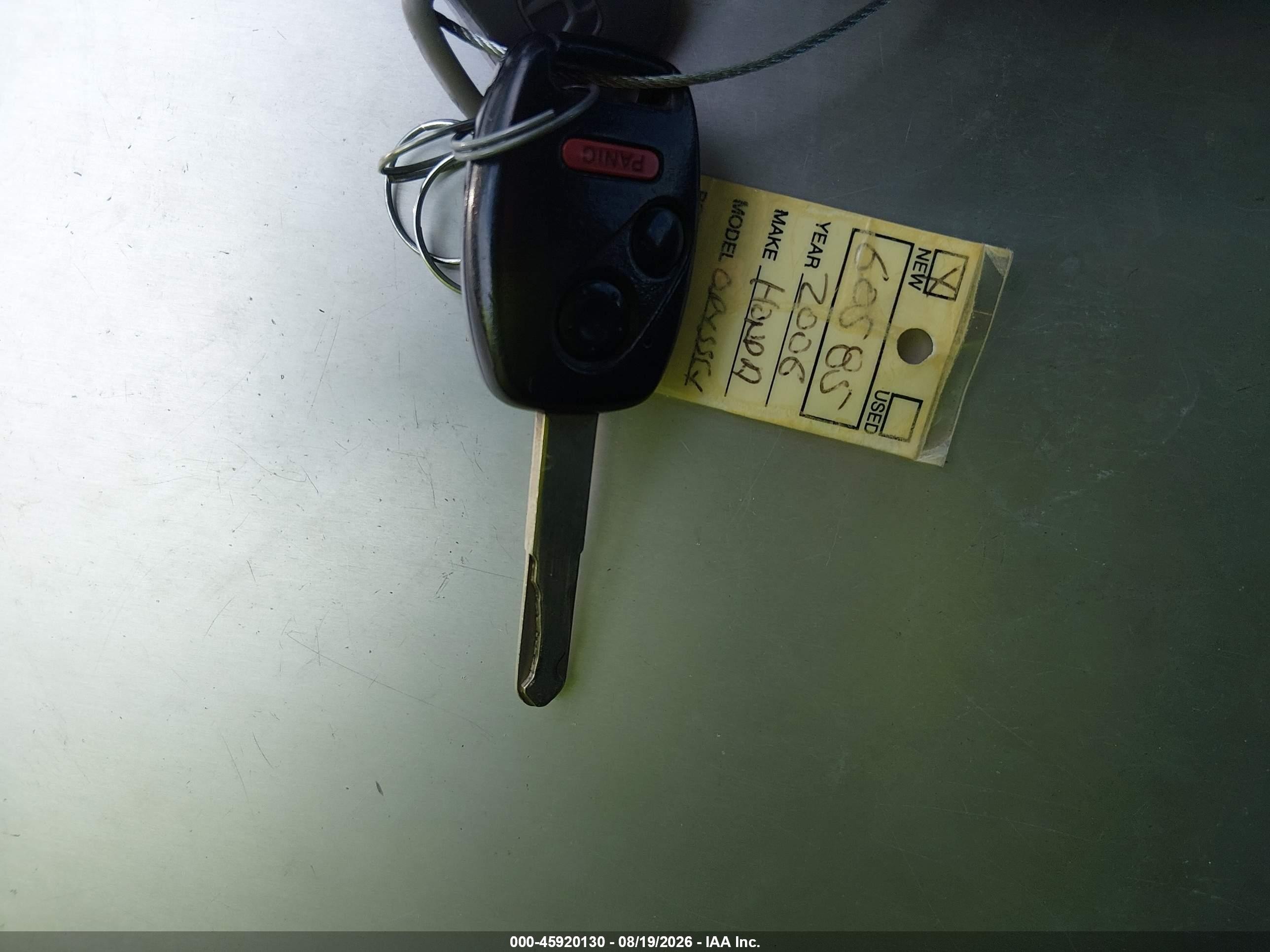 2006 Honda Odyssey Lx Blue vin: 5FNRL38286B048362