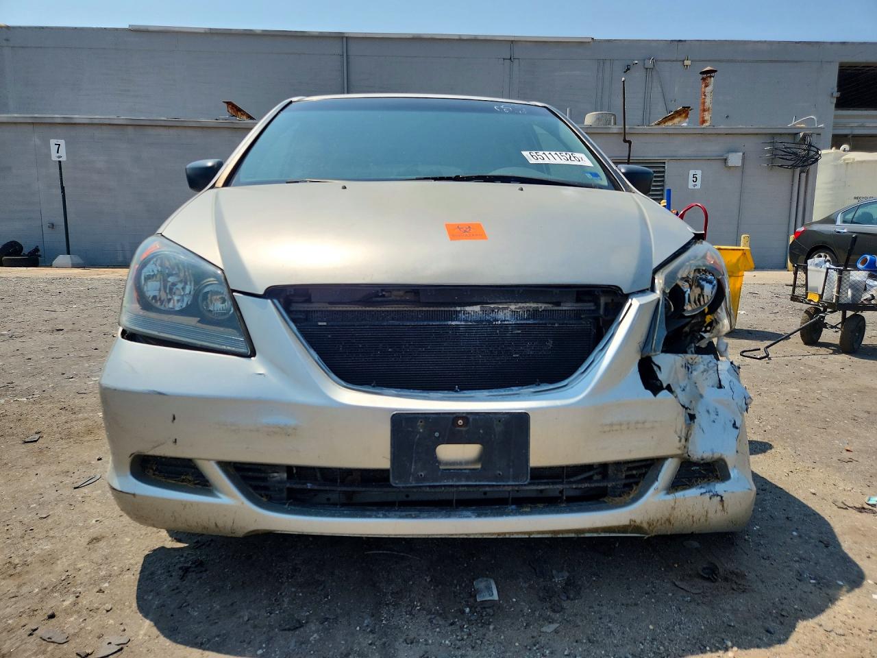 2006 Honda Odyssey Lx Silver vin: 5FNRL38286B062956