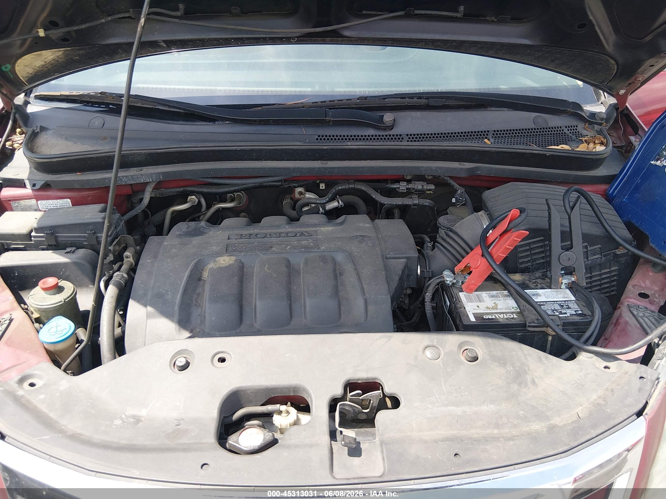 2006 Honda Odyssey Lx Red vin: 5FNRL38286B076193