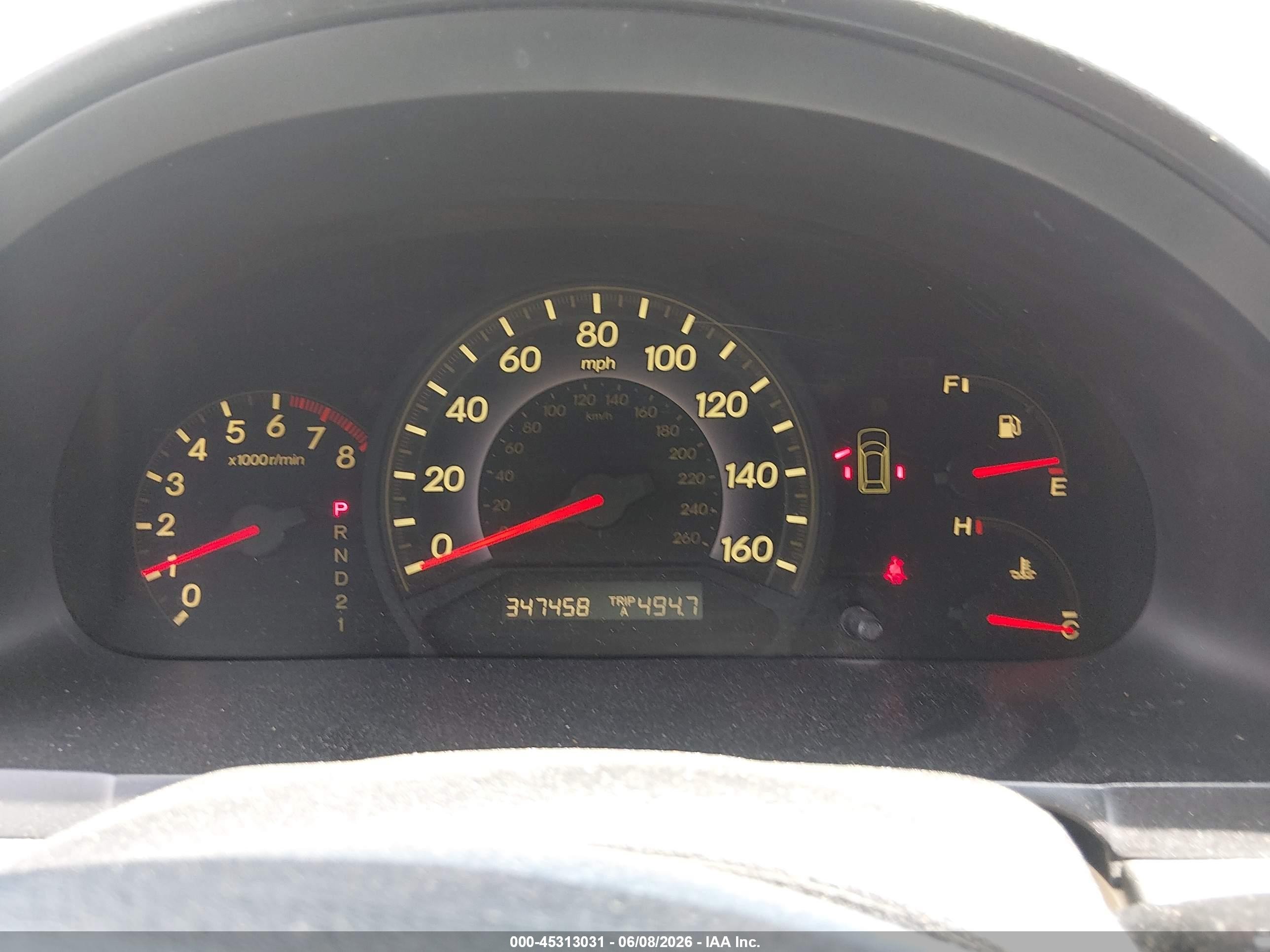 2006 Honda Odyssey Lx Red vin: 5FNRL38286B076193