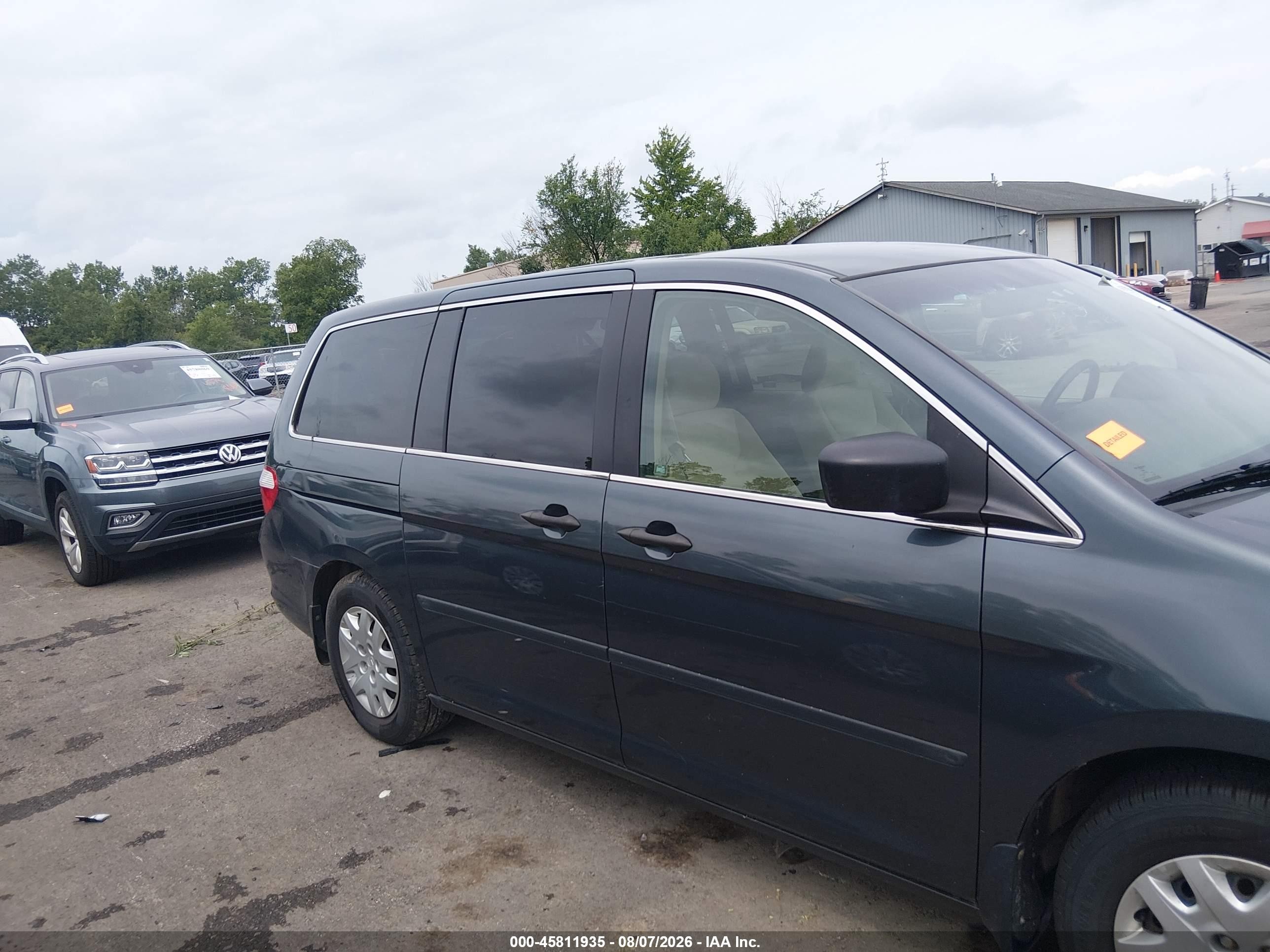 2006 Honda Odyssey Lx Blue vin: 5FNRL38286B101559