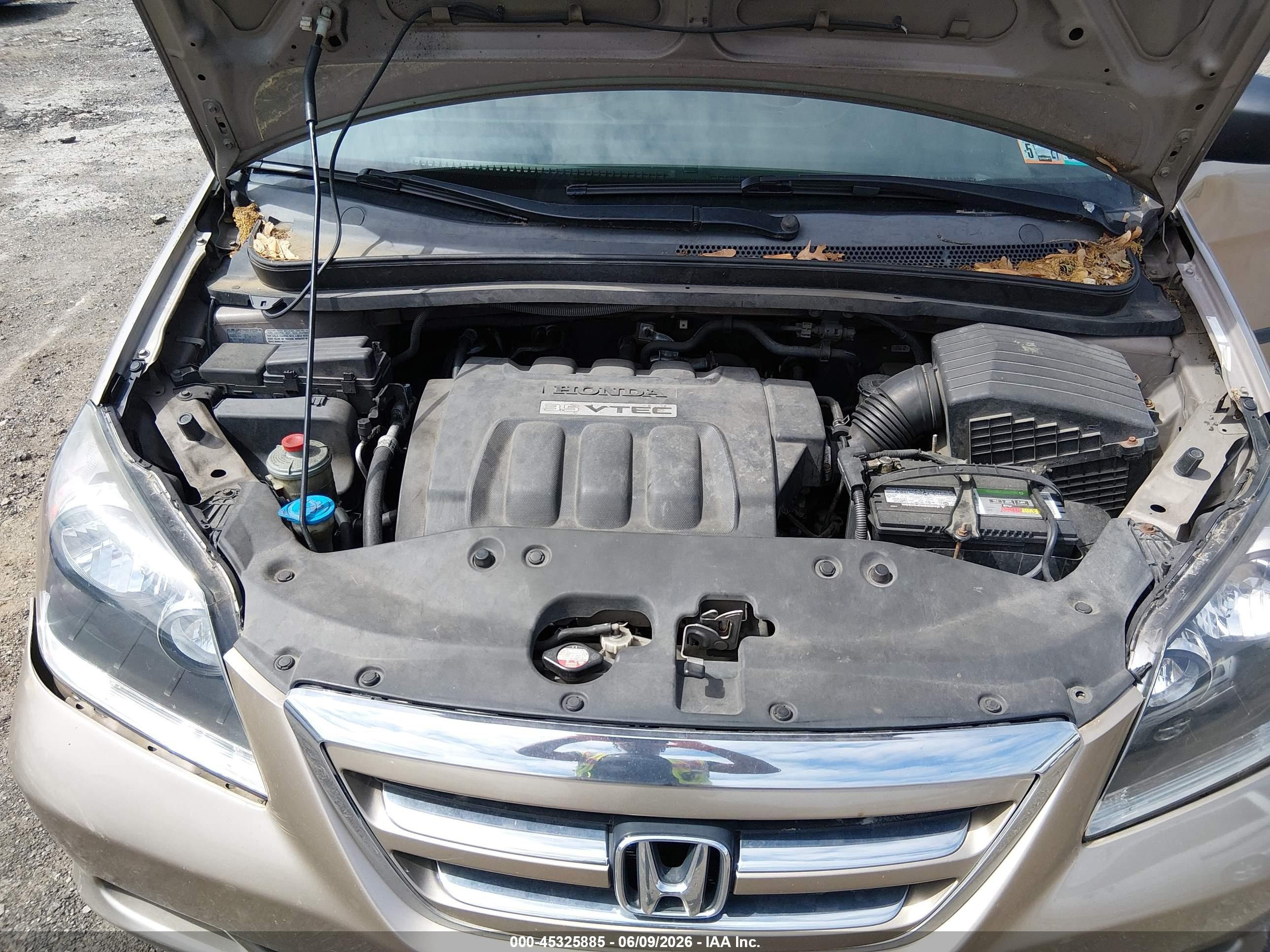 2006 Honda Odyssey Lx Бежевый vin: 5FNRL38286B122458