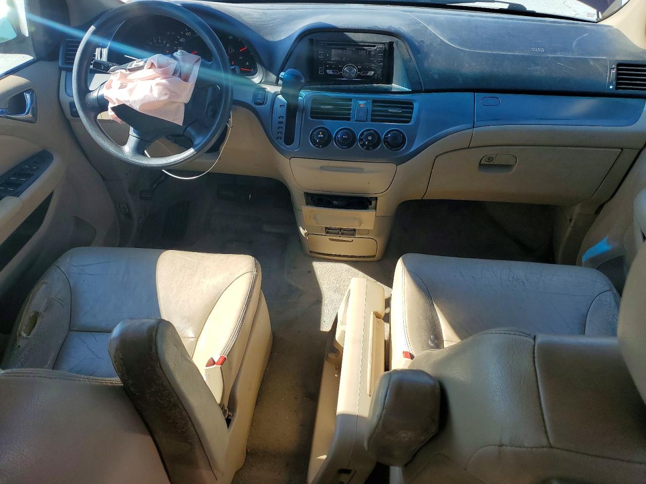 2007 Honda Odyssey Lx Maroon vin: 5FNRL38287B087616