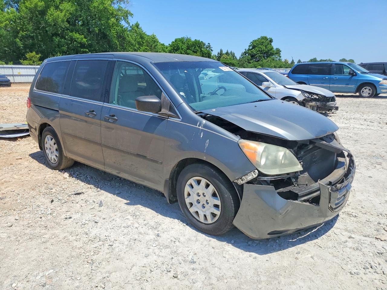2008 Honda Odyssey Lx Серый vin: 5FNRL38298B028849