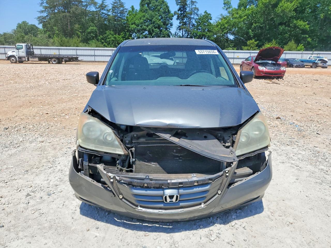 2008 Honda Odyssey Lx Серый vin: 5FNRL38298B028849