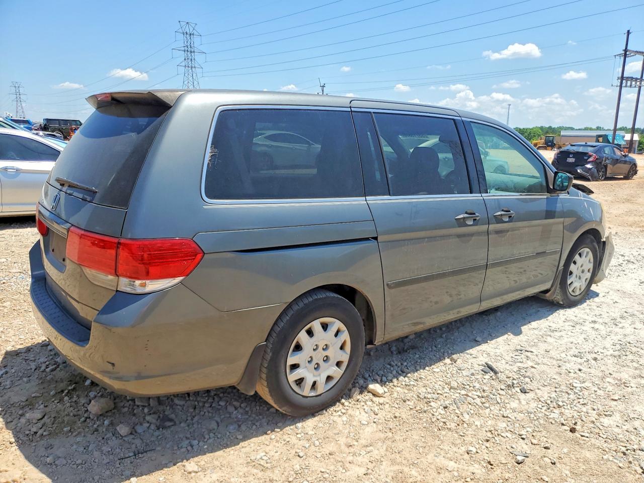 2008 Honda Odyssey Lx Серый vin: 5FNRL38298B028849