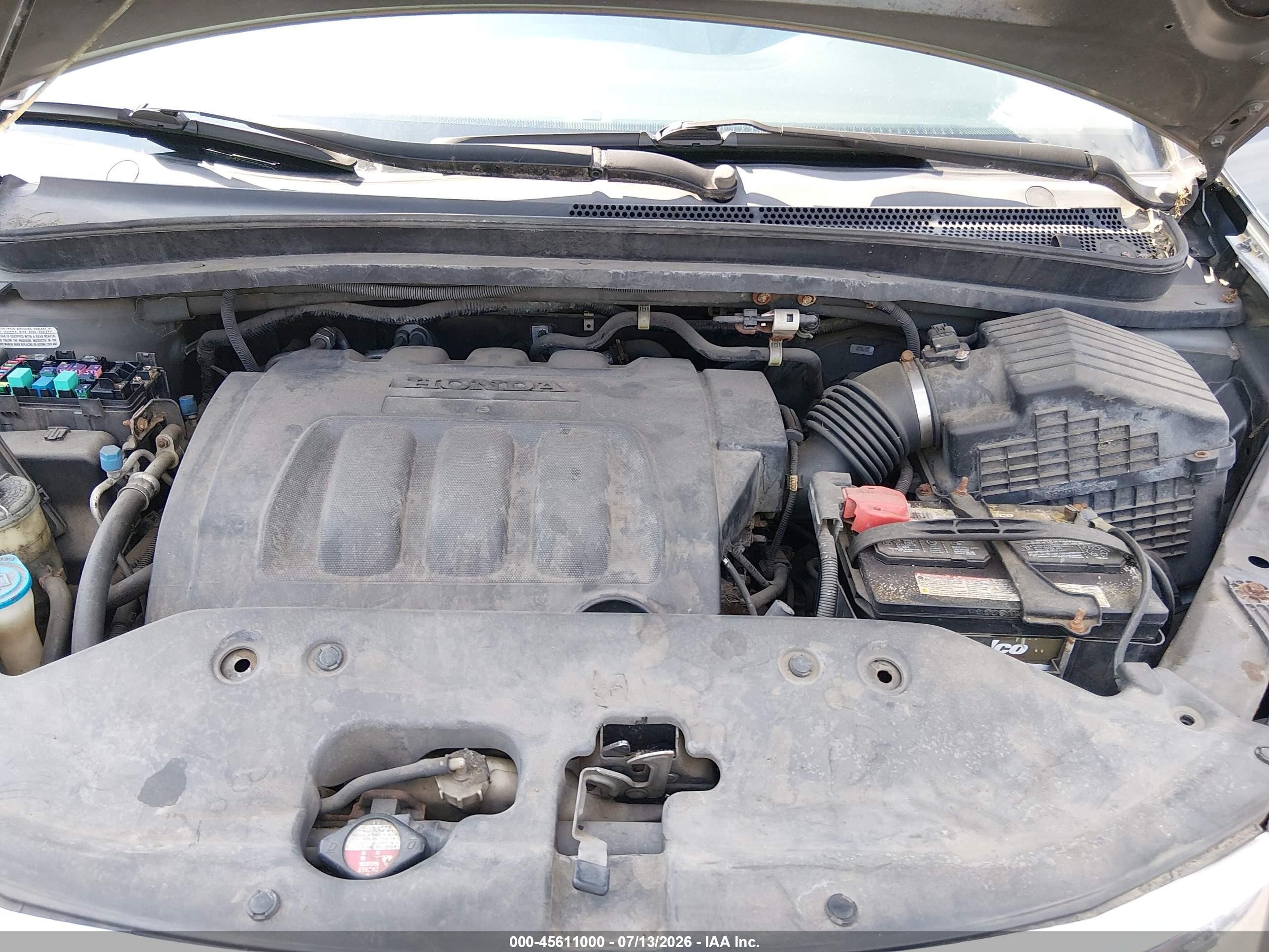 2008 Honda Odyssey Lx Серый vin: 5FNRL38298B069305