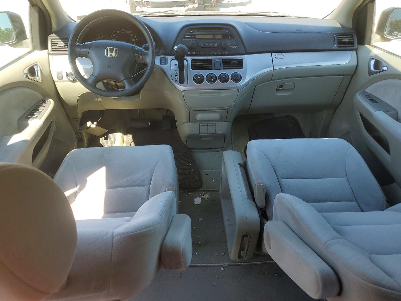 2008 Honda Odyssey Lx Gray vin: 5FNRL38298B107731