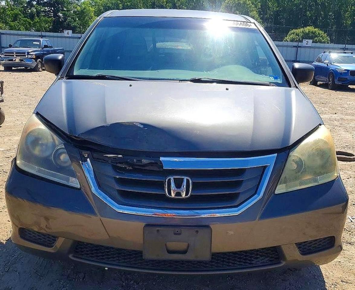 2008 Honda Odyssey Lx Gray vin: 5FNRL38298B107731
