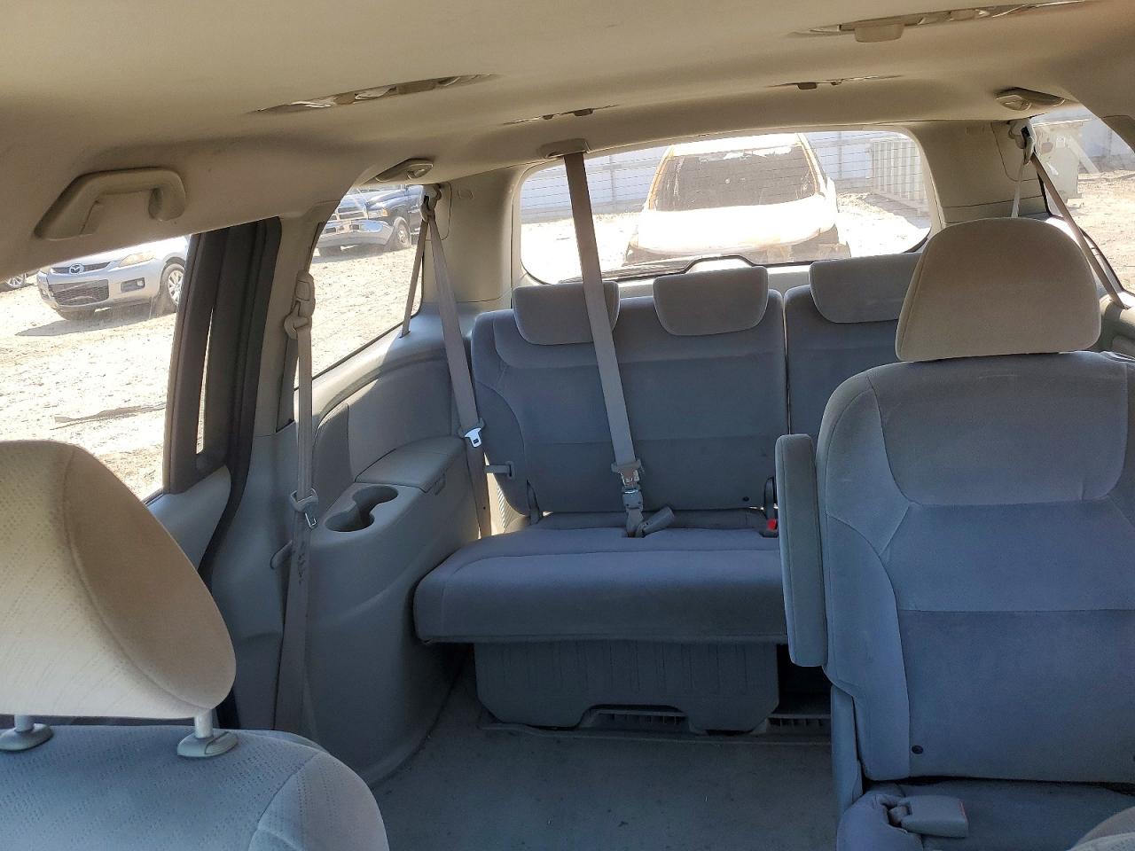 2008 Honda Odyssey Lx Gray vin: 5FNRL38298B107731