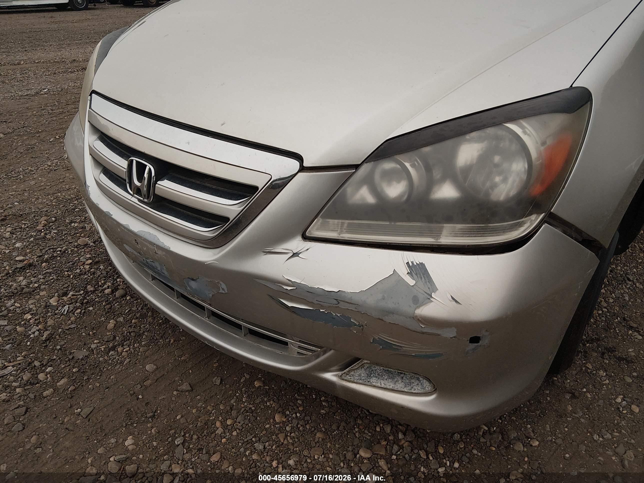 2005 Honda Odyssey Lx Gold vin: 5FNRL382X5B086870