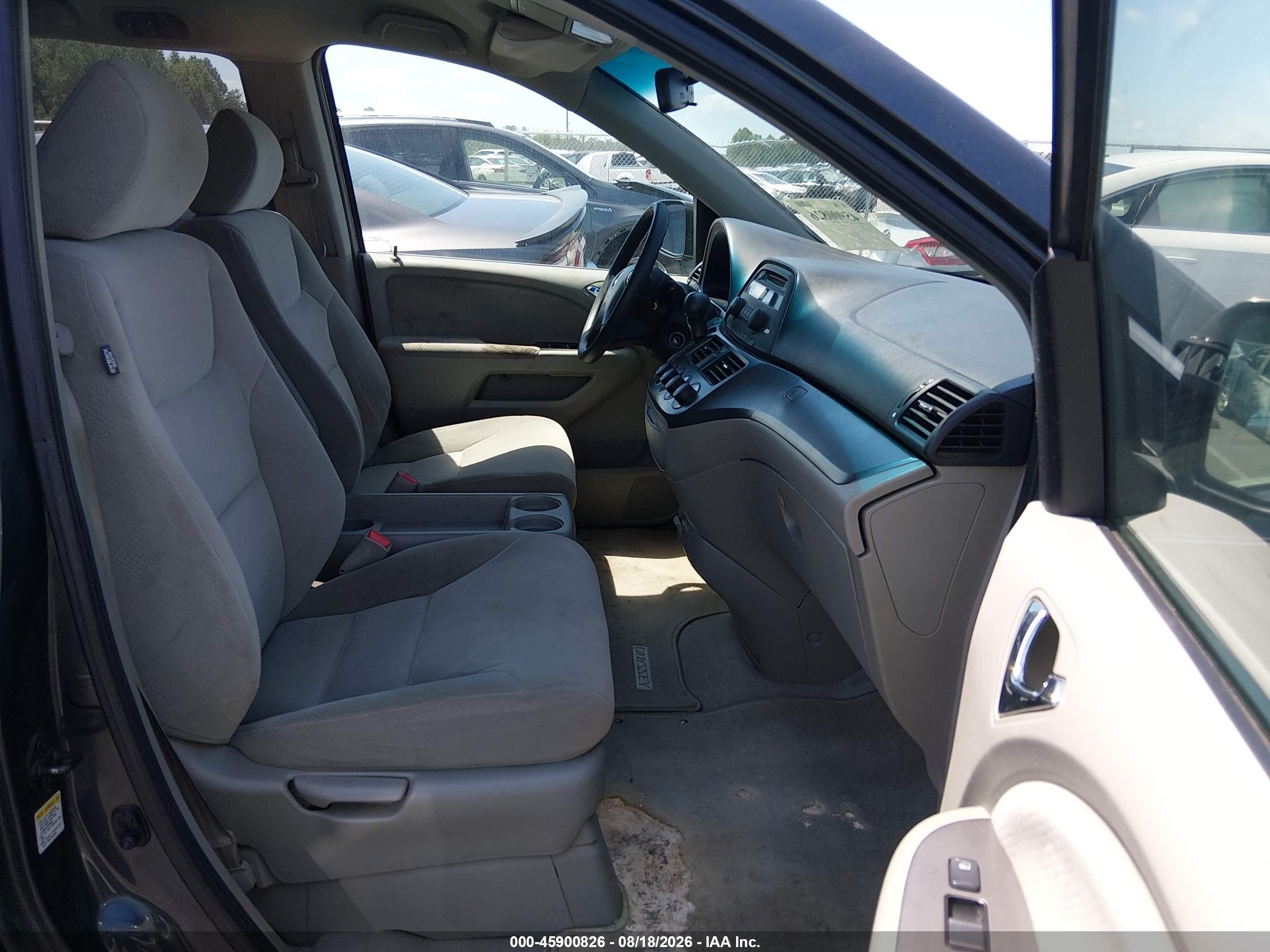 2005 Honda Odyssey Lx Gray vin: 5FNRL382X5B096122