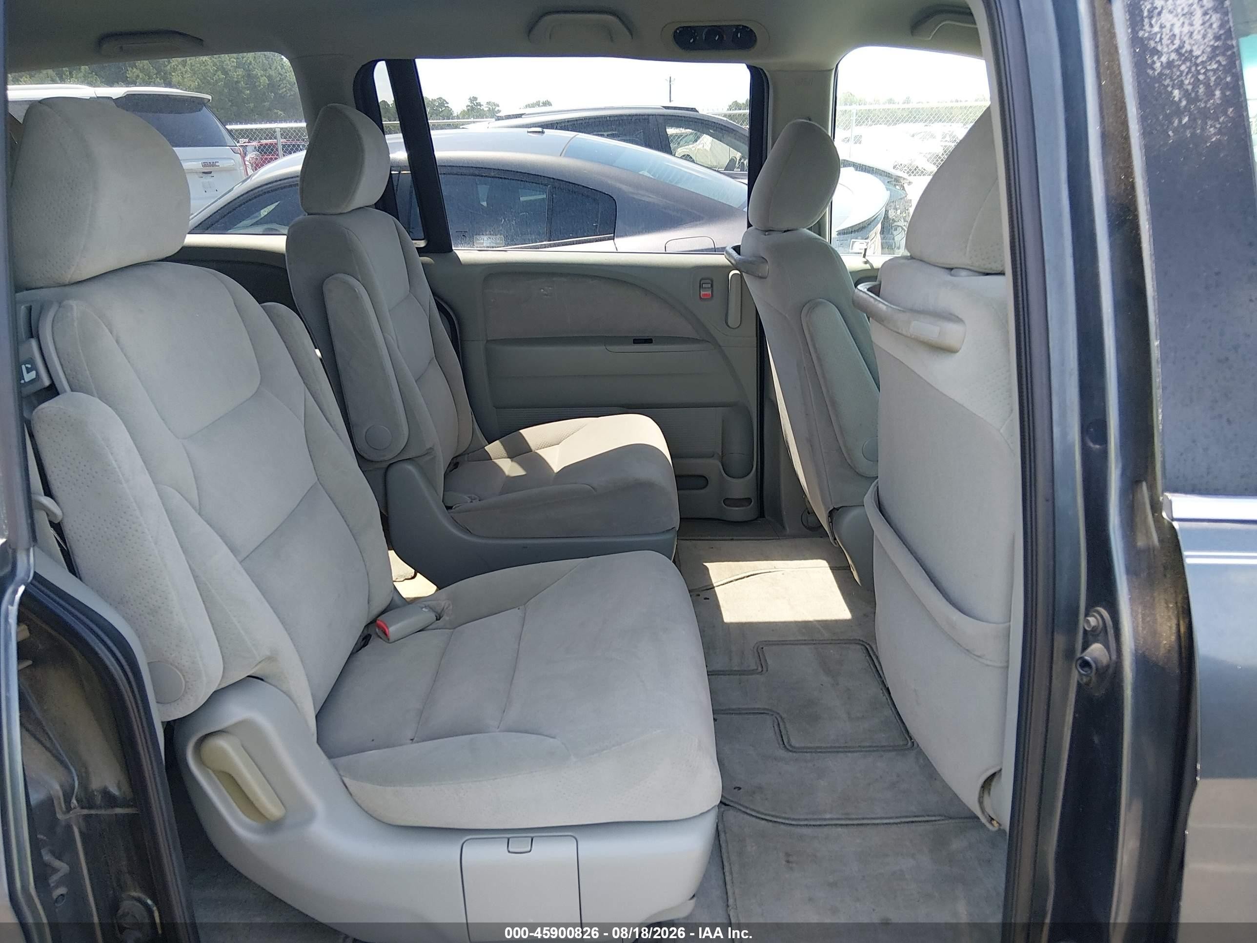 2005 Honda Odyssey Lx Gray vin: 5FNRL382X5B096122