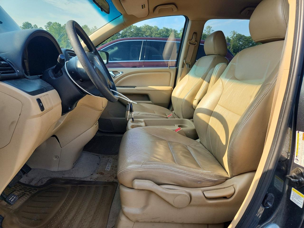 2005 Honda Odyssey Lx Gray vin: 5FNRL382X5B130978