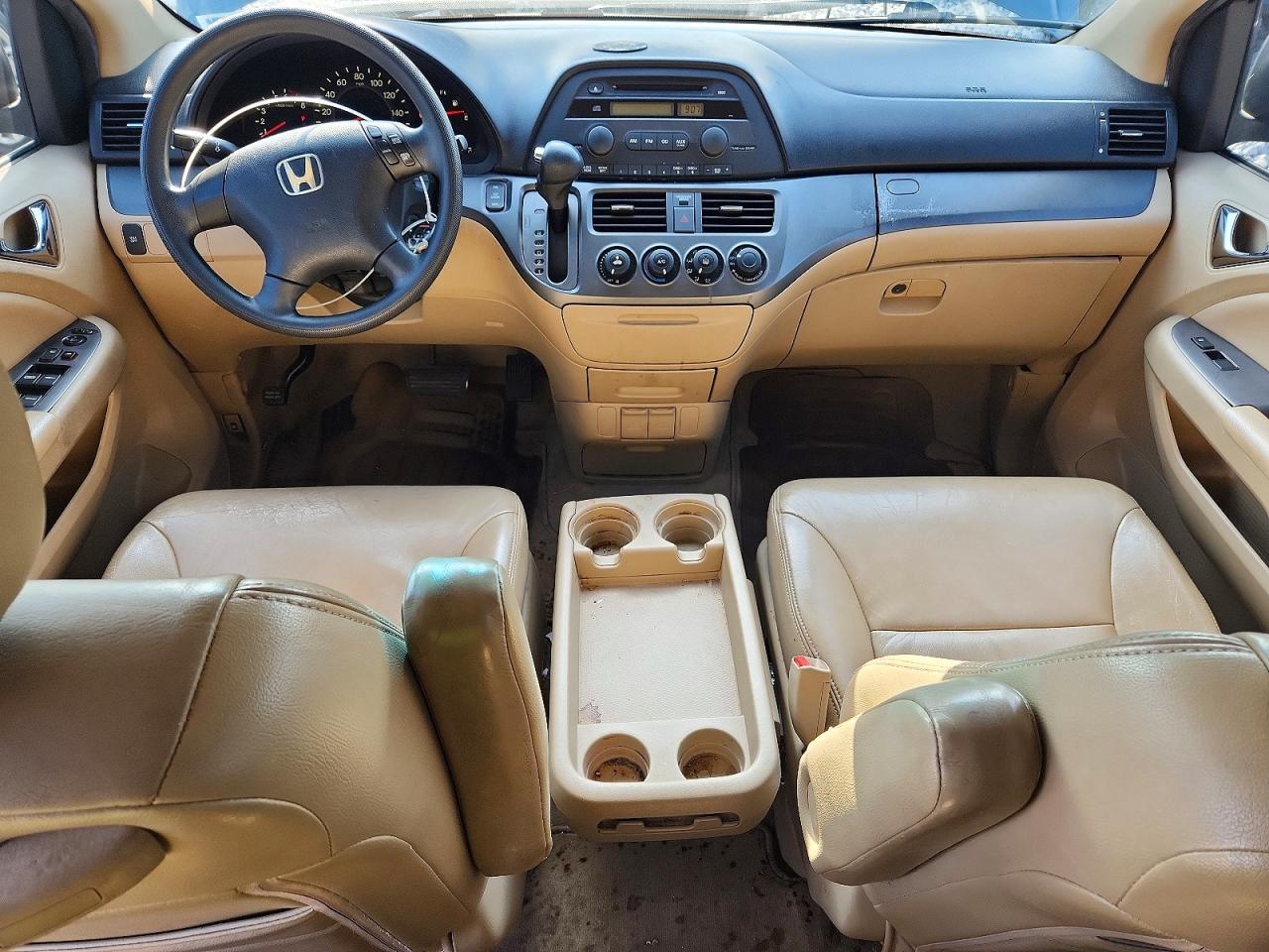 2005 Honda Odyssey Lx Gray vin: 5FNRL382X5B130978
