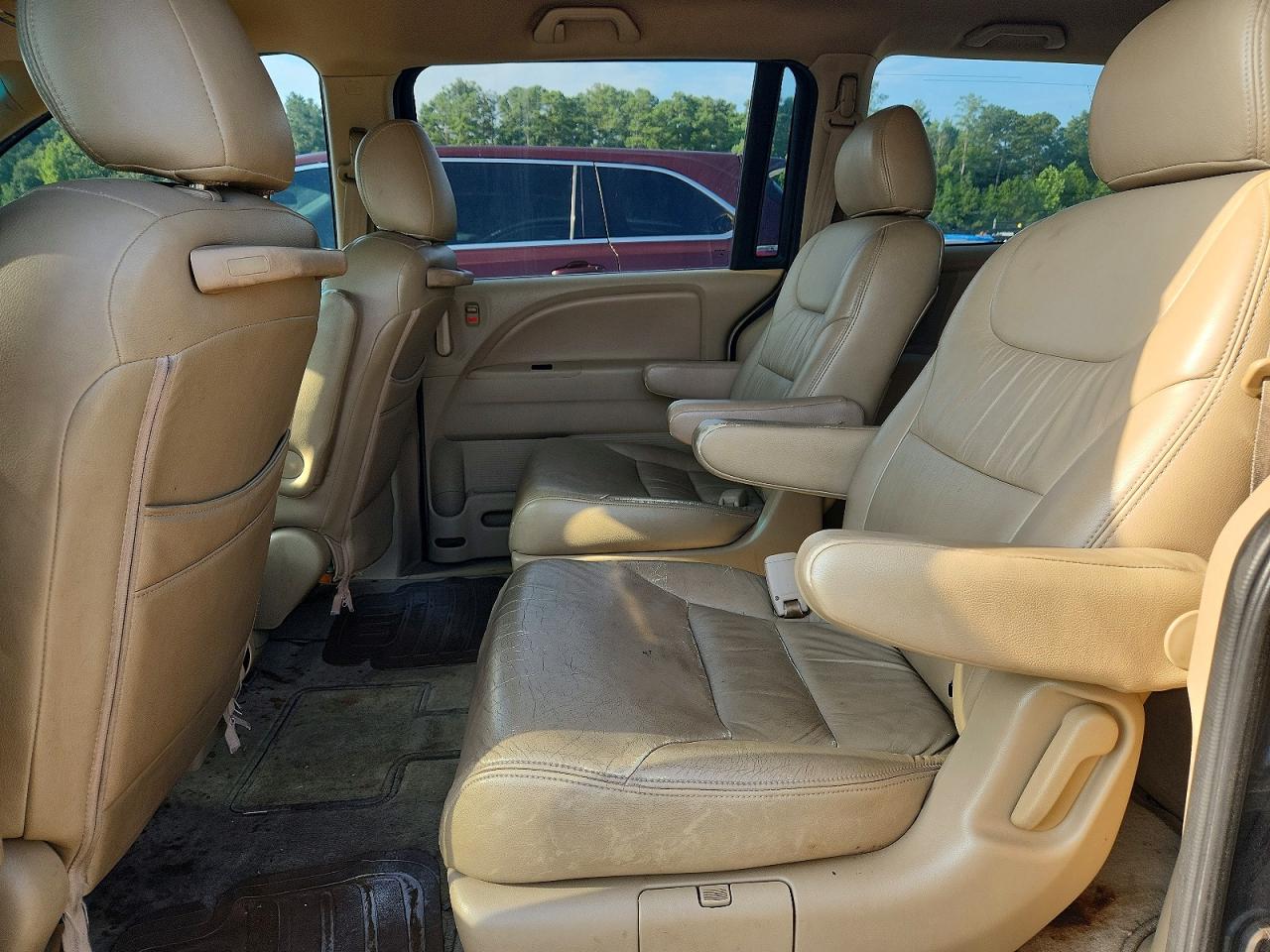 2005 Honda Odyssey Lx Gray vin: 5FNRL382X5B130978