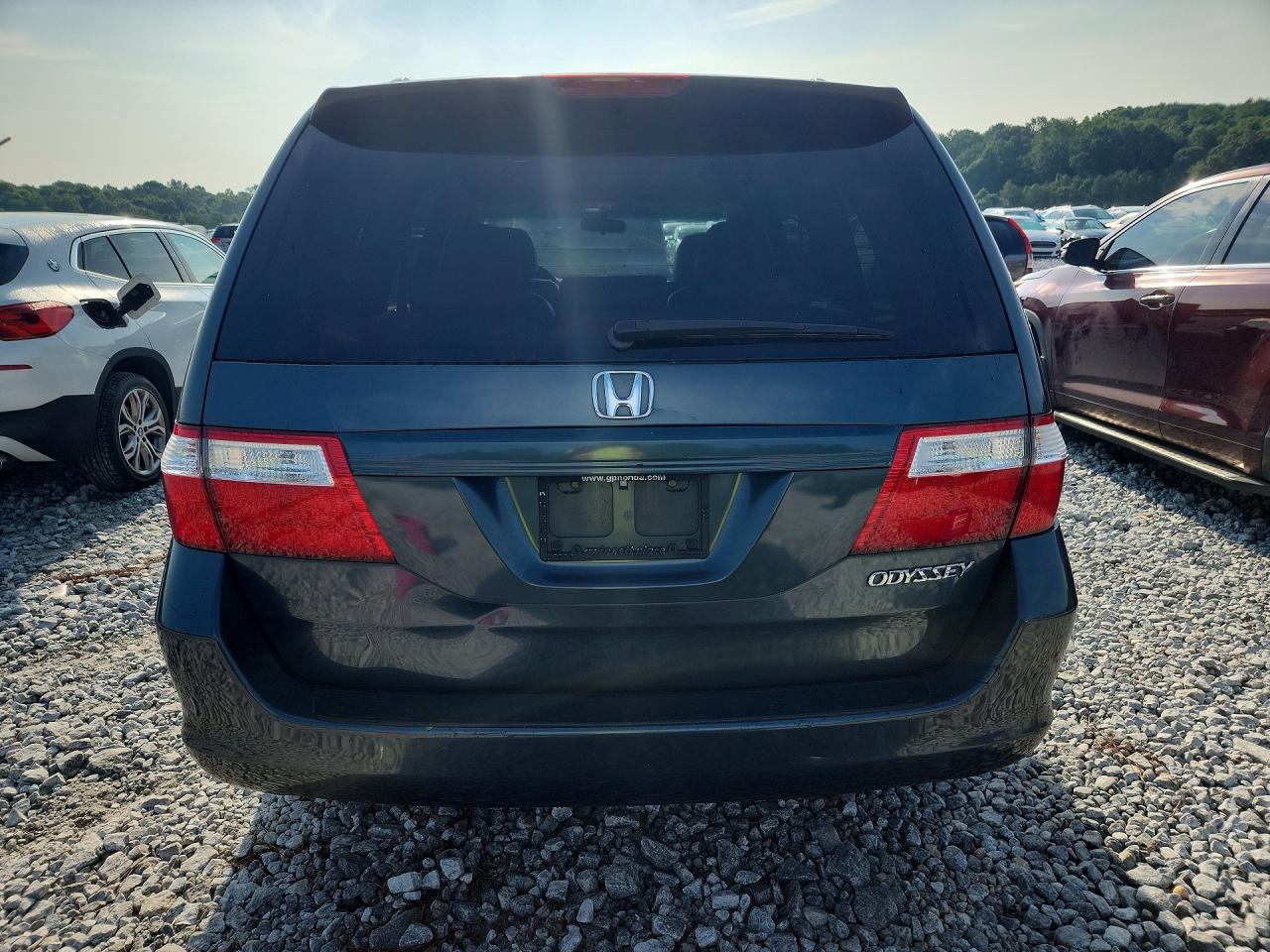 2005 Honda Odyssey Lx Gray vin: 5FNRL382X5B130978