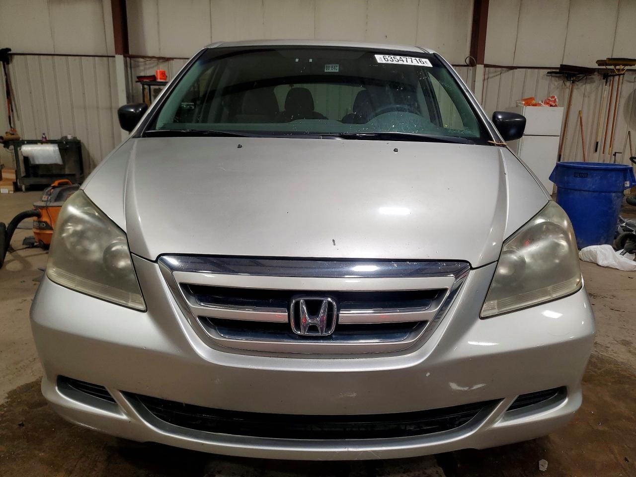 2007 Honda Odyssey Lx Silver vin: 5FNRL382X7B142986