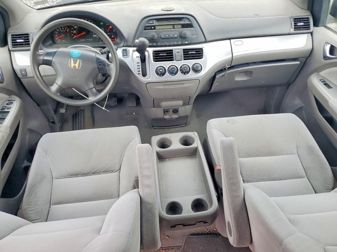 2009 Honda Odyssey Lx Silver vin: 5FNRL382X9B026061