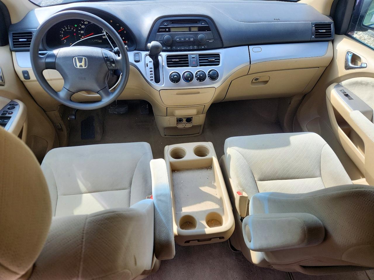 2009 Honda Odyssey Lx Burgundy vin: 5FNRL382X9B044995