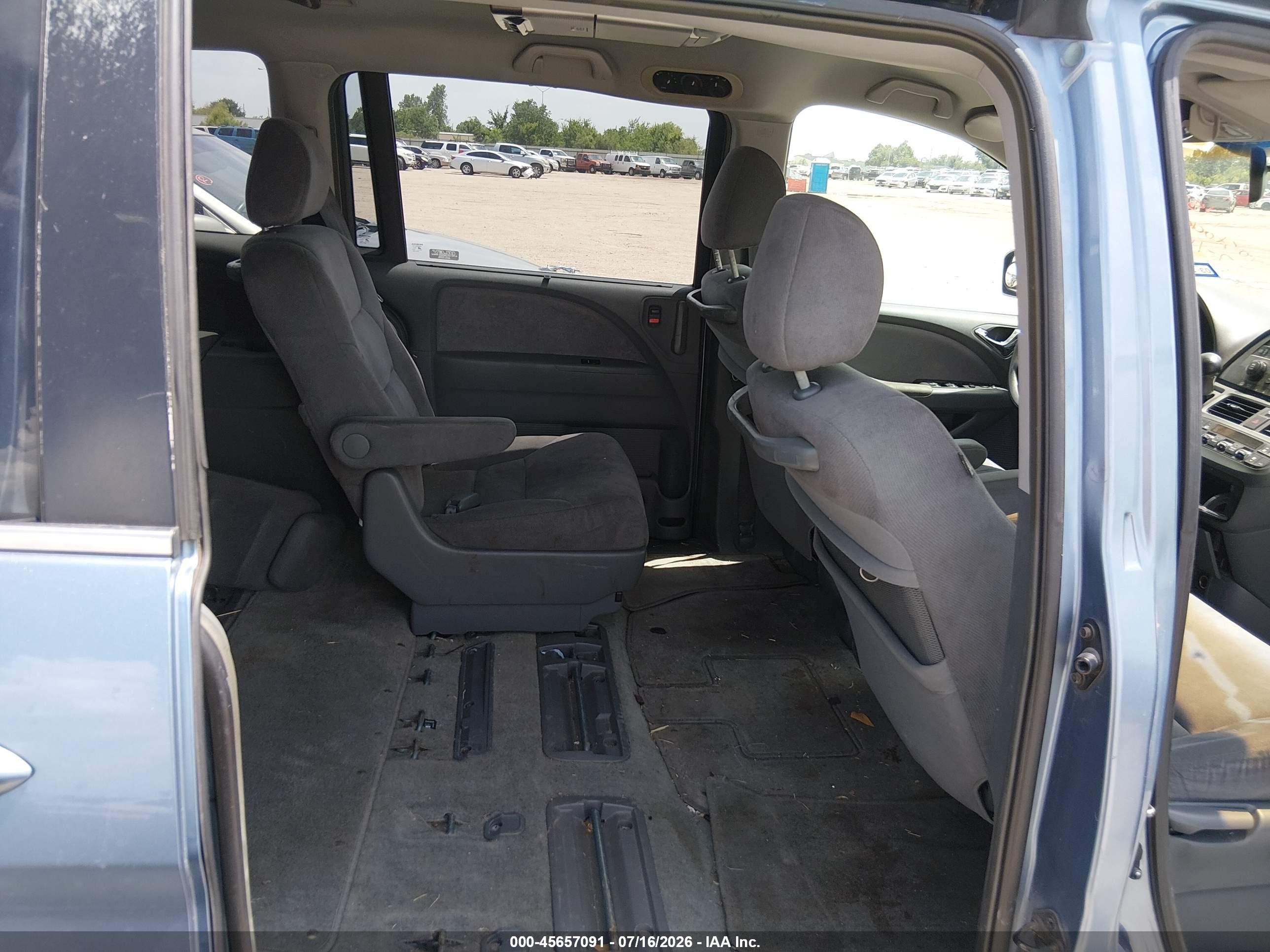 2005 Honda Odyssey Ex Light Blue vin: 5FNRL38405B033287