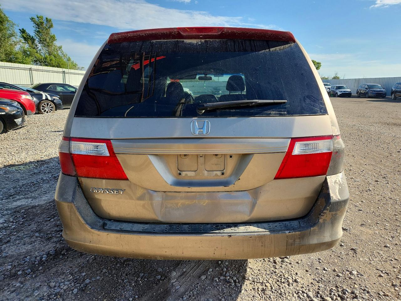 2006 Honda Odyssey Ex Желто-коричневый vin: 5FNRL38406B067120