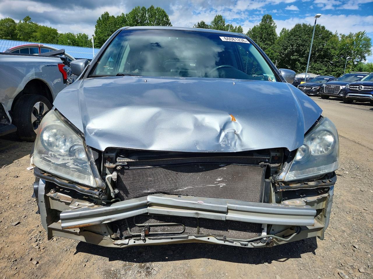 2006 Honda Odyssey Ex Silver vin: 5FNRL38406B069174