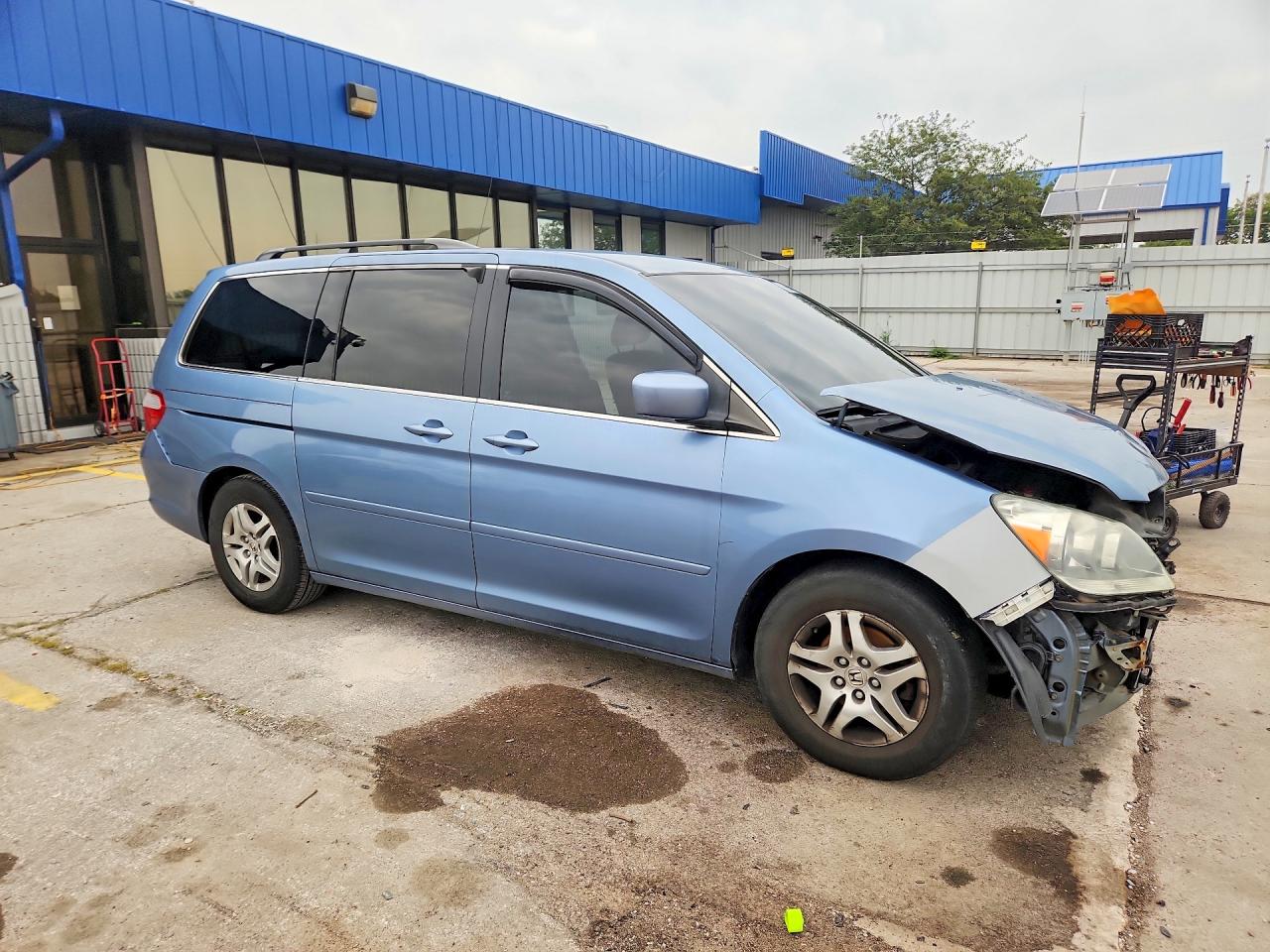 2006 Honda Odyssey Ex Blue vin: 5FNRL38406B083768