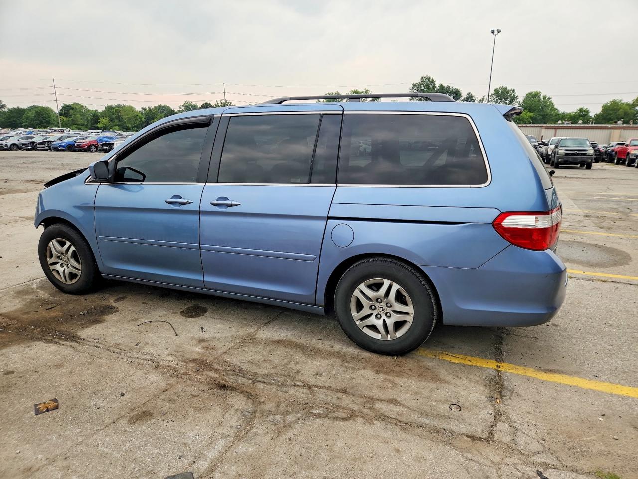 2006 Honda Odyssey Ex Blue vin: 5FNRL38406B083768