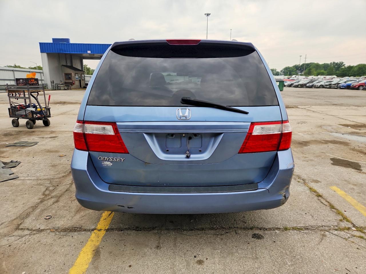 2006 Honda Odyssey Ex Blue vin: 5FNRL38406B083768