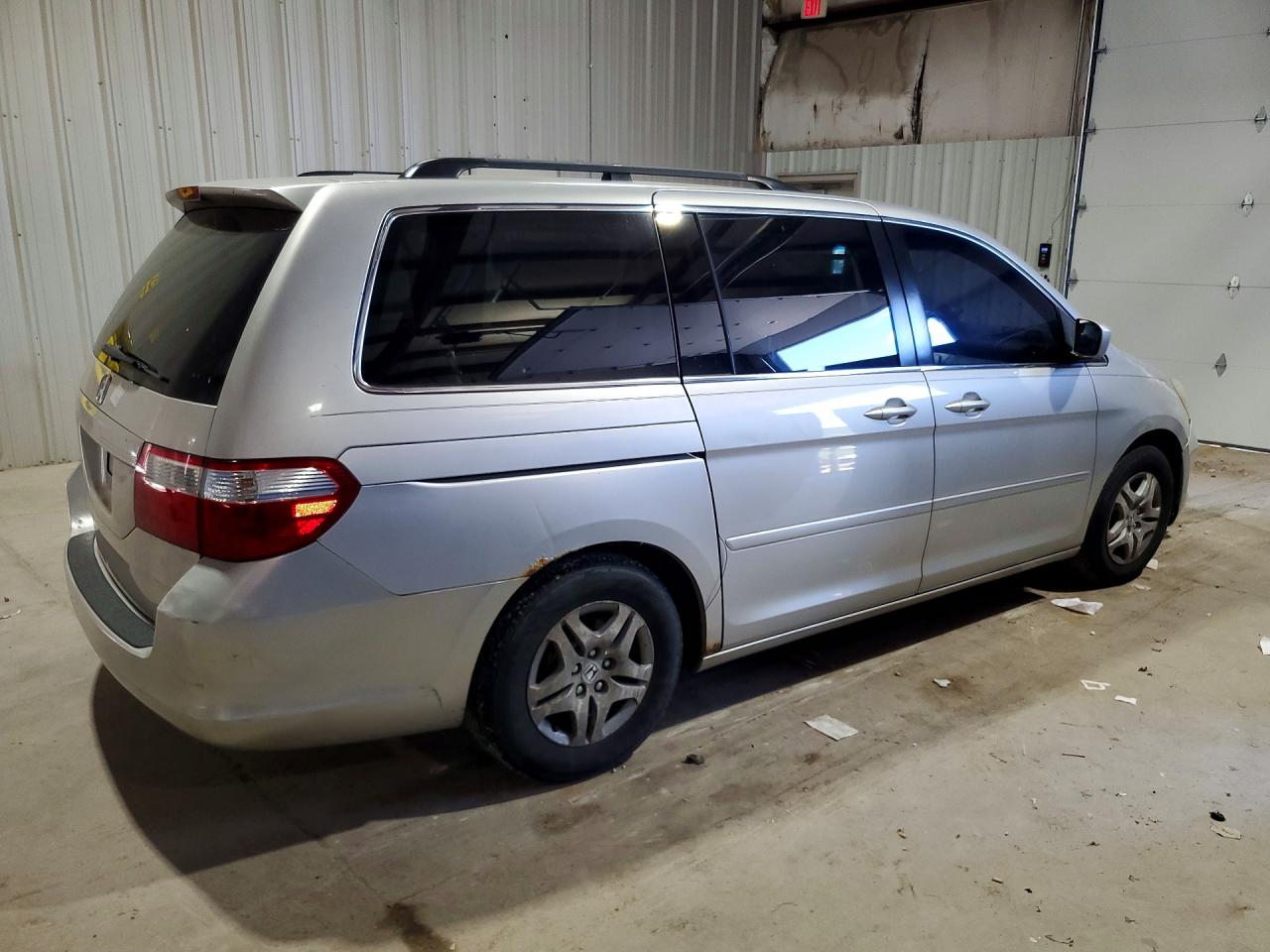 2006 Honda Odyssey Ex Серебряный vin: 5FNRL38406B442262