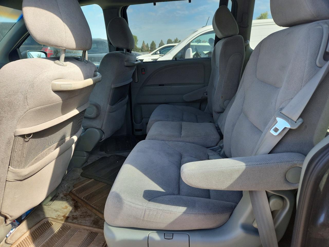 2007 Honda Odyssey Ex Gray vin: 5FNRL38407B074179