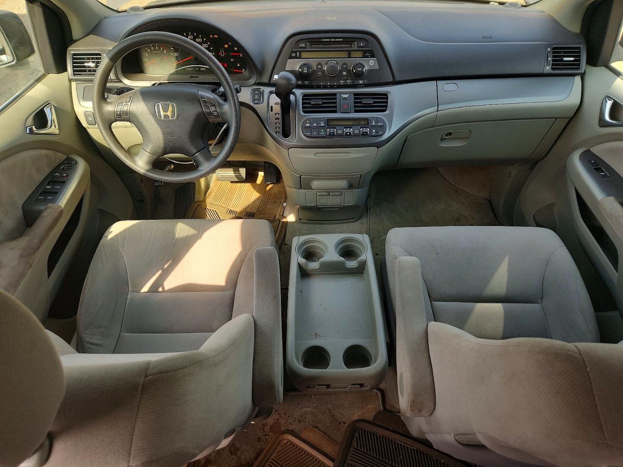 2007 Honda Odyssey Ex Gray vin: 5FNRL38407B074179