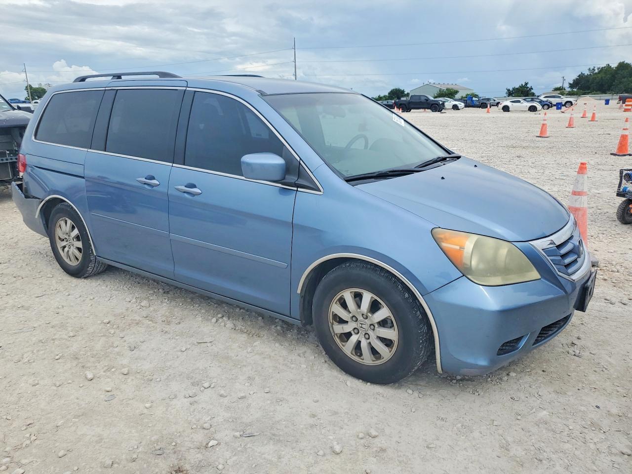 2008 Honda Odyssey Ex Blue vin: 5FNRL38408B011651