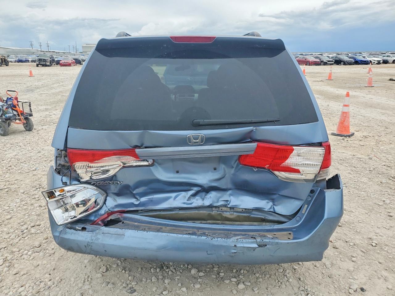 2008 Honda Odyssey Ex Blue vin: 5FNRL38408B011651