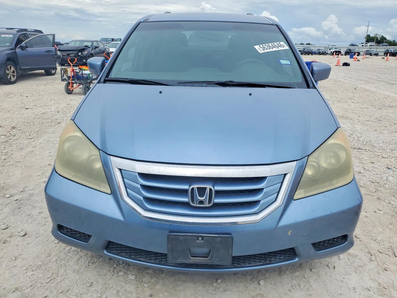 2008 Honda Odyssey Ex Blue vin: 5FNRL38408B011651