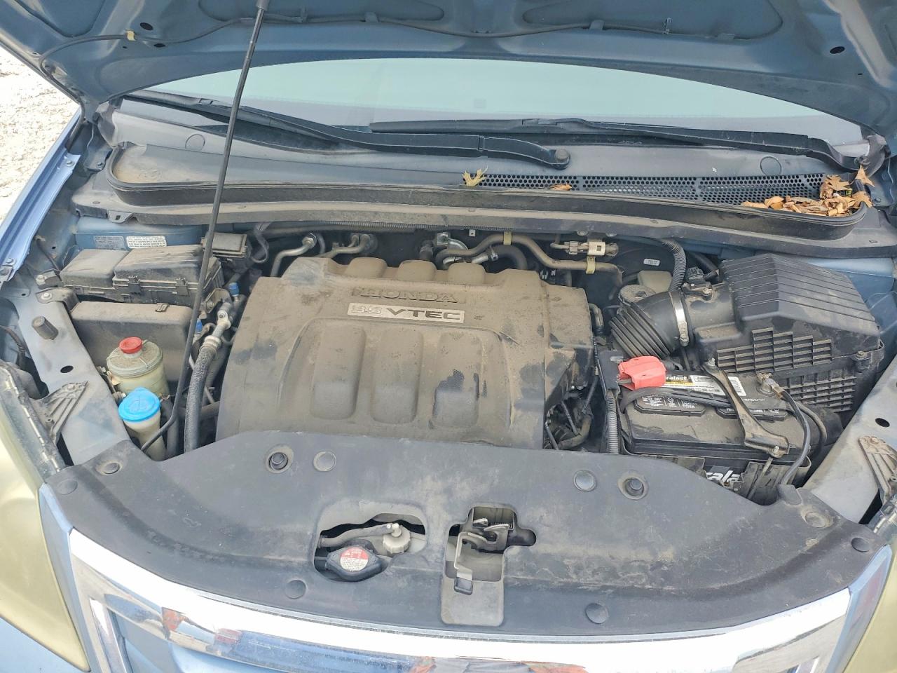 2008 Honda Odyssey Ex Blue vin: 5FNRL38408B011651